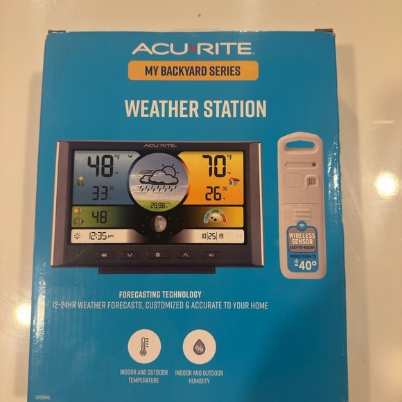 AcuRite Weather Station with Remote Sensor Brand New In Box - Picture 1 of 13
